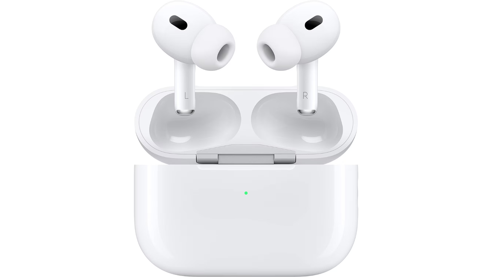 airpods pro second generation pictured in the charging case