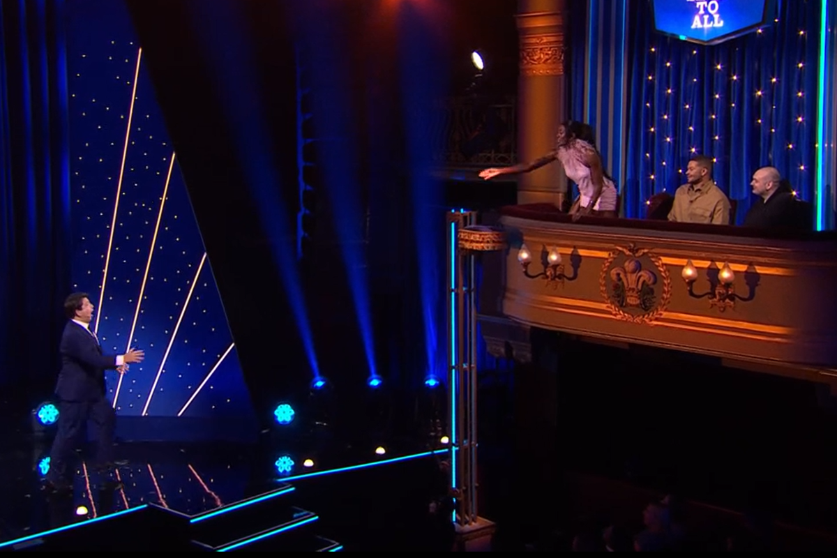 AJ Odudu and Michael McIntyre