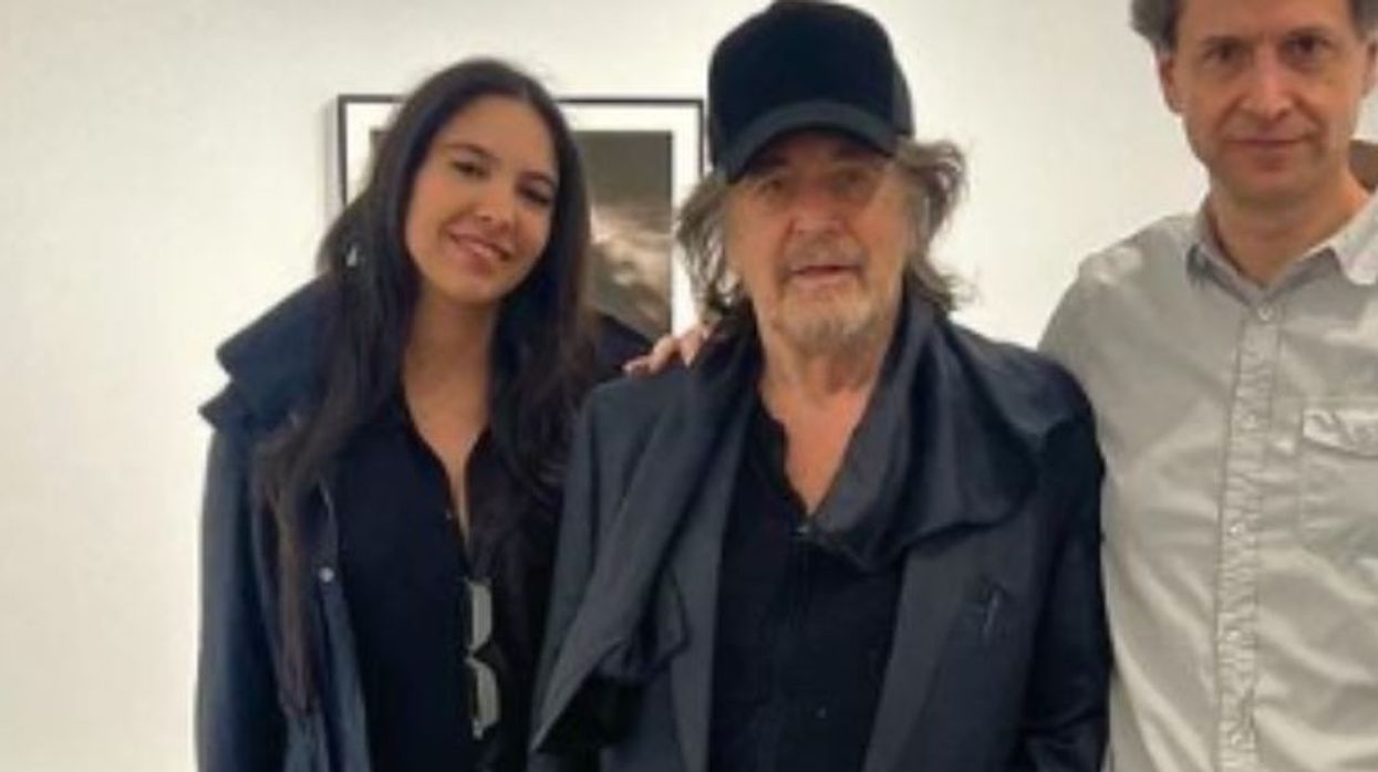 Al Pacino and Noor Alfallah