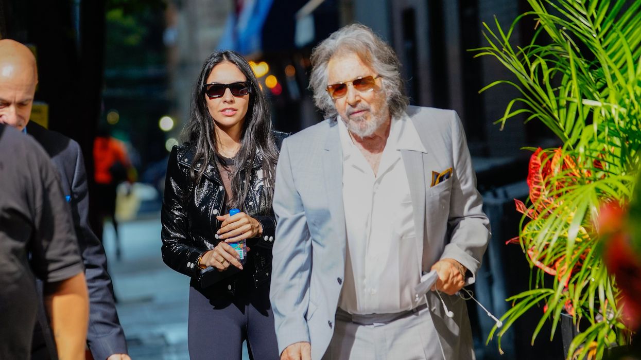 Al Pacino and Noor Alfallah