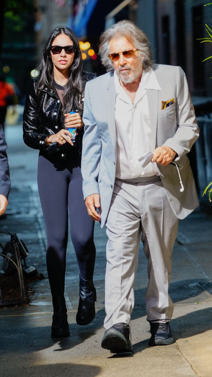 Al Pacino and Noor Alfallah