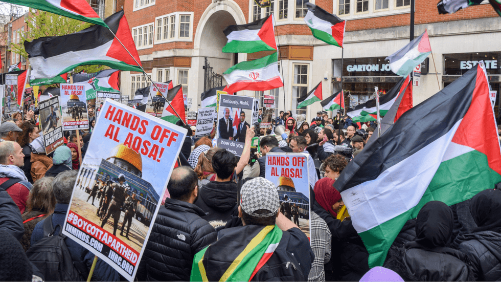 Al Quds Day protesters