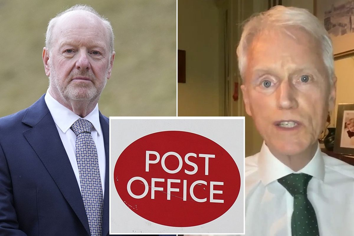 Alan Bates, Post Office logo, David Wooding