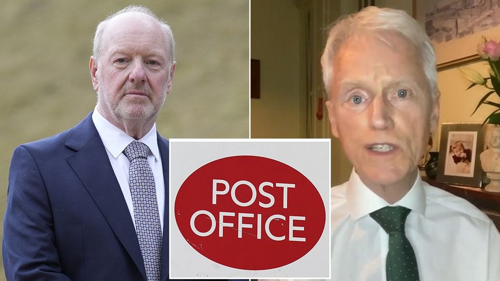Alan Bates, Post Office logo, David Wooding
