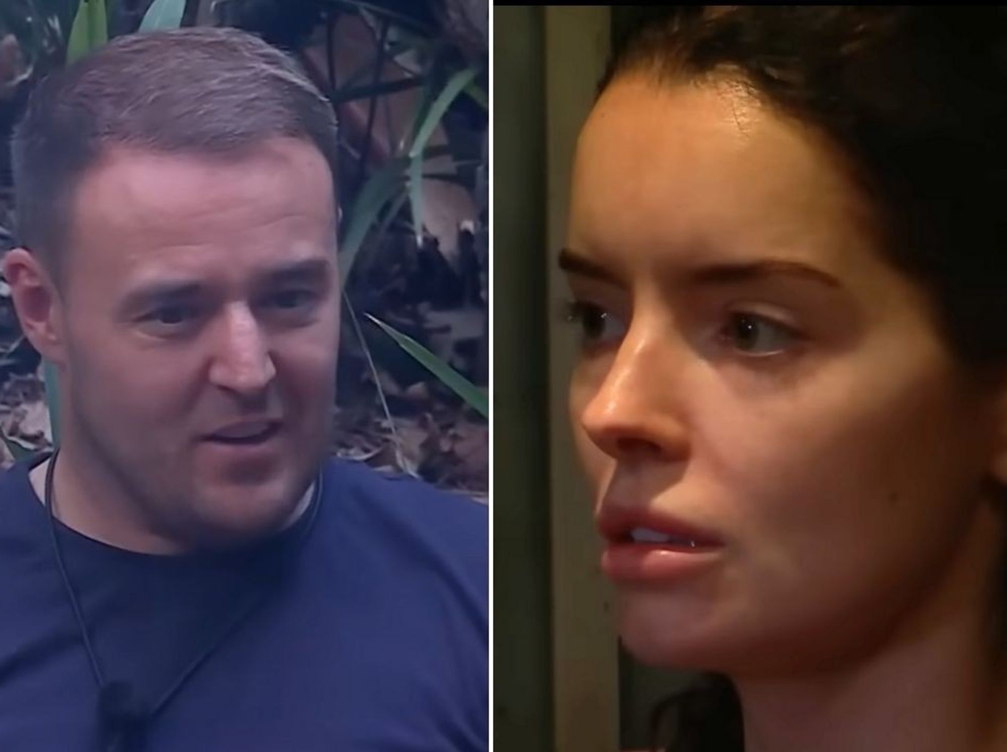 Alan Halsall and Maura Higgins