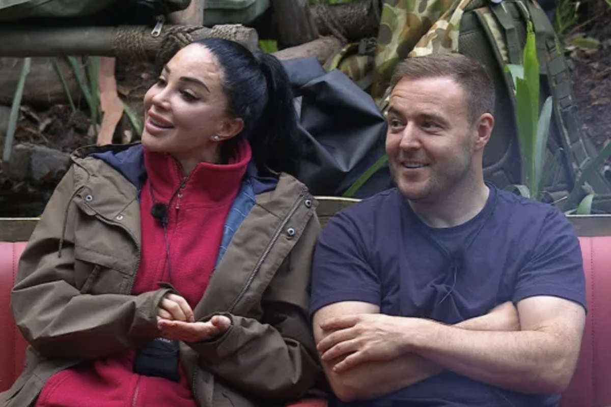 Alan Halsall and Tulisa Contostavlos