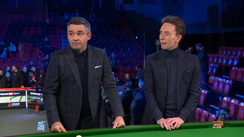 Alan McManus and Ken Doherty