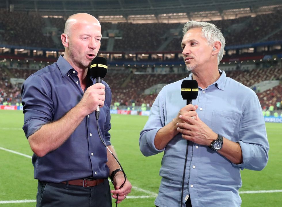 Alan Shearer and Gary Lineker