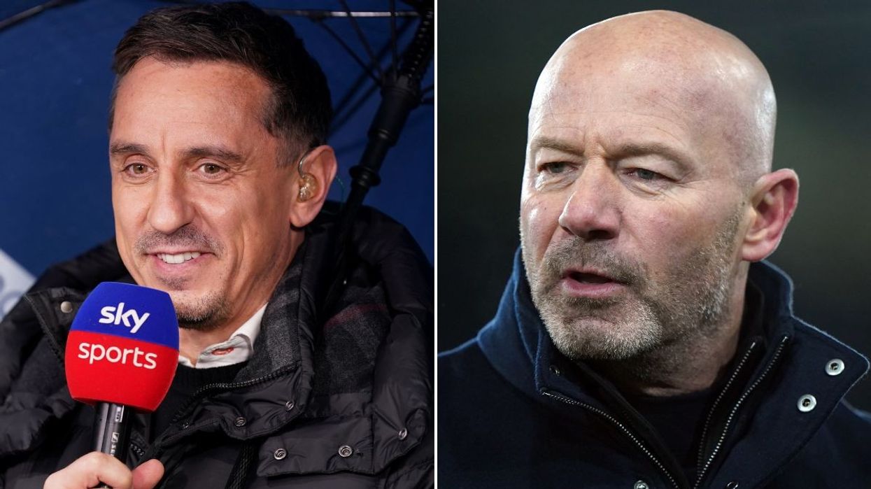 Alan Shearer Gary Neville