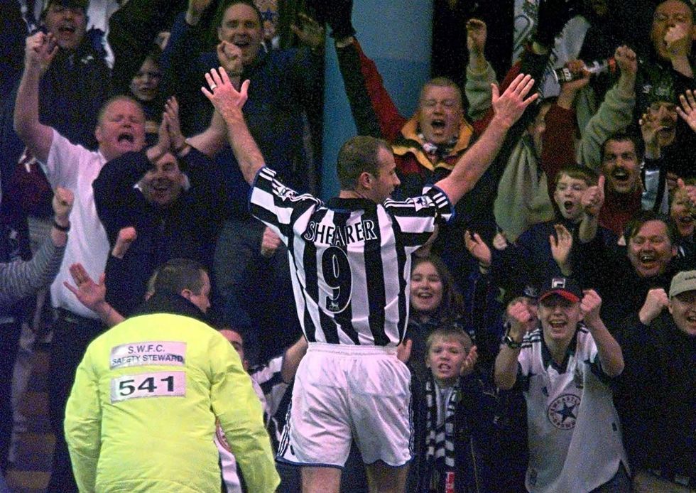 Alan Shearer Newcastle