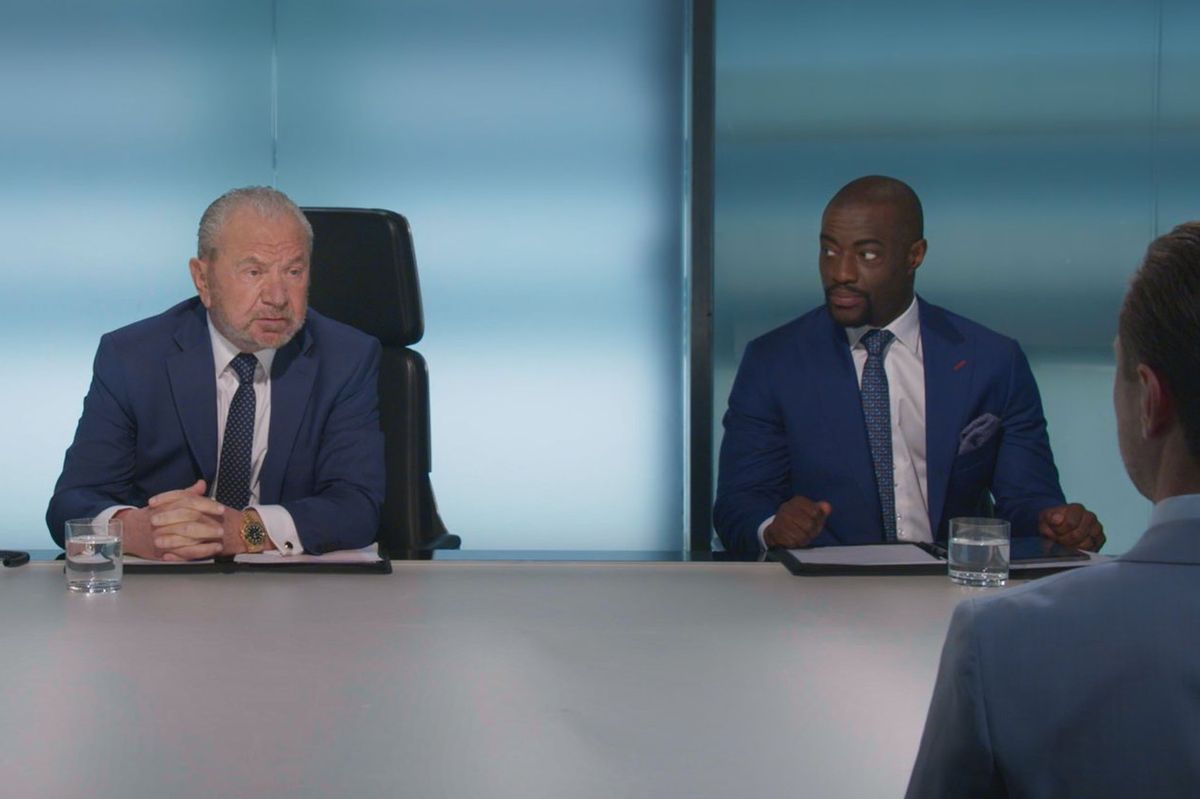 Alan Sugar and Tim Campbell