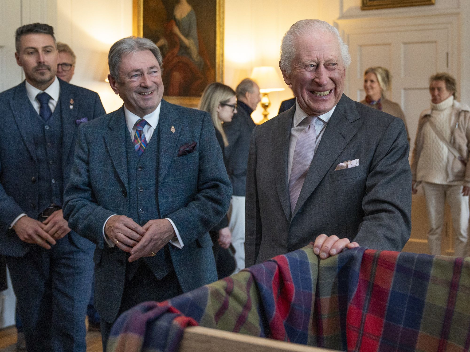 Alan Titchmarsh and King Charles