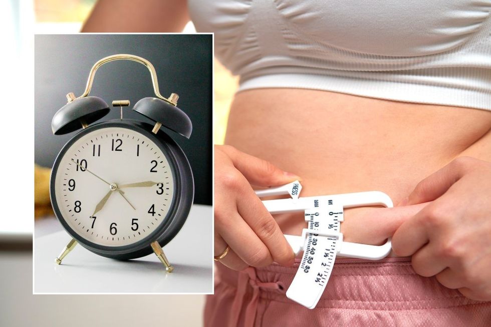 Alarm clock and belly fat