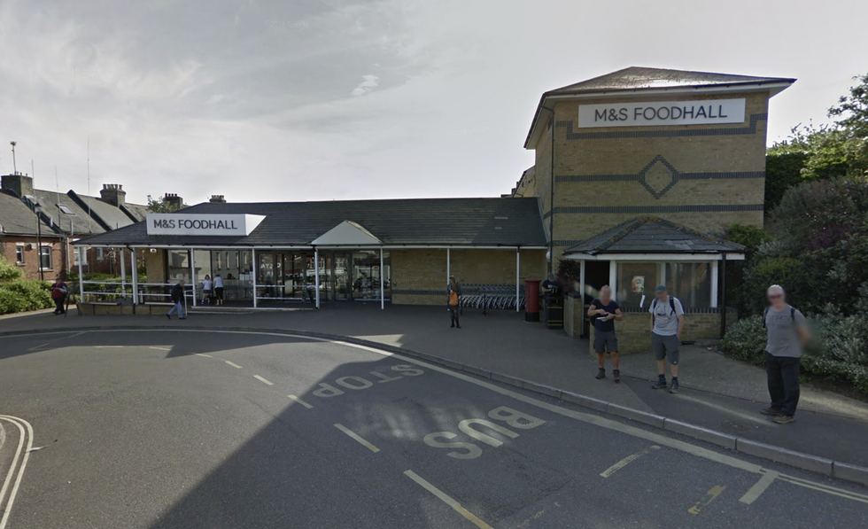Alastair Kelly, 45, parked outside the Marks and Spencer on the Isle of Wight\u200b