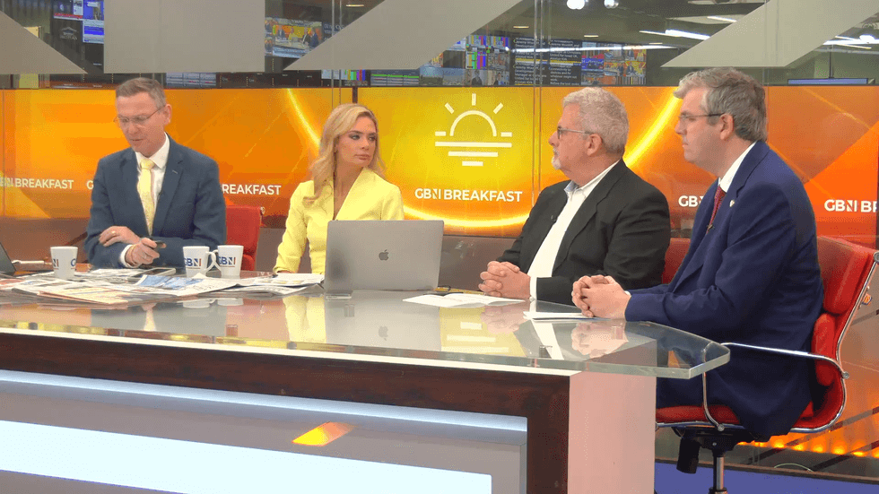 Alastair Kirk e Keir Starmer