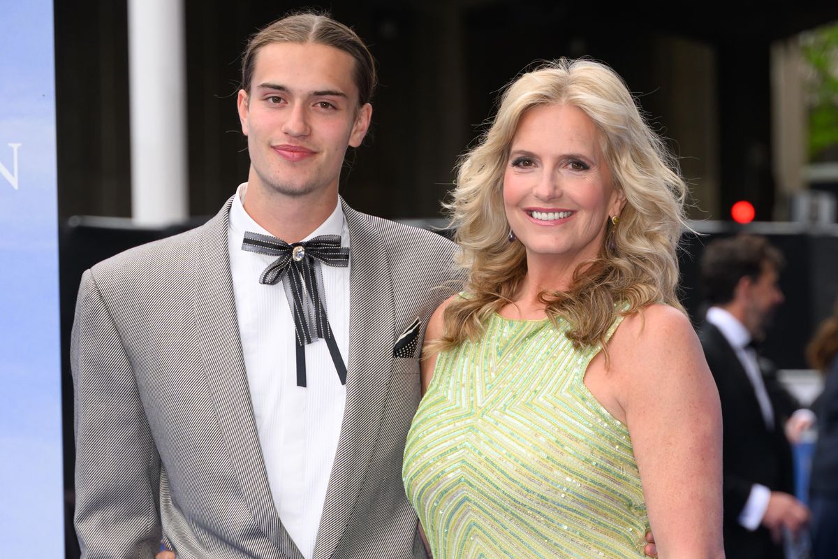 Alastair Stewart and Penny Lancaster