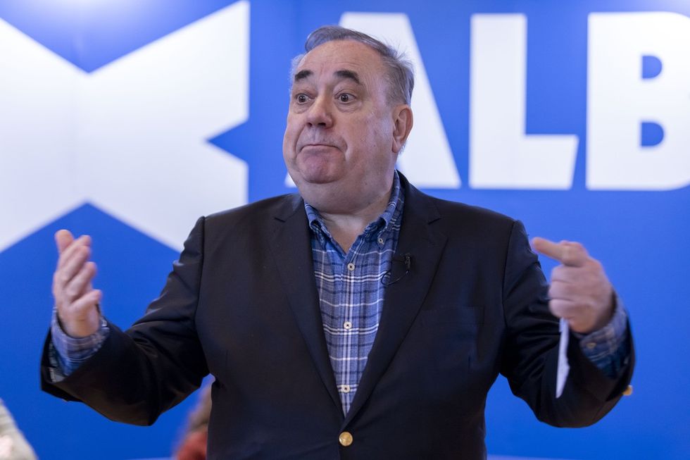 Alba Party leader Alex Salmond