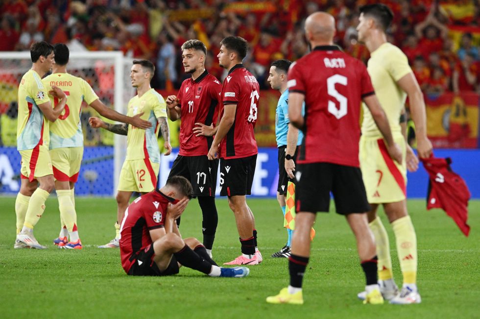 Albania needed to pull off an upset against Spain