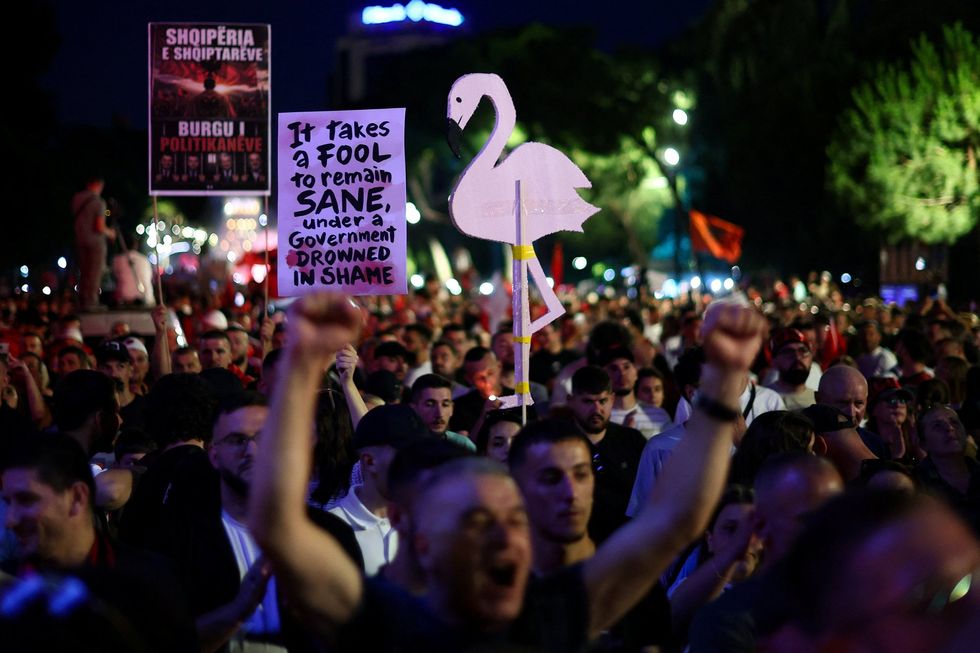 Albania protests
