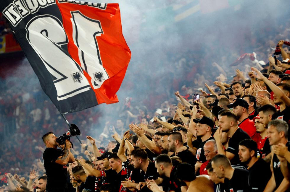 Albania were given the biggest fine of the tournament