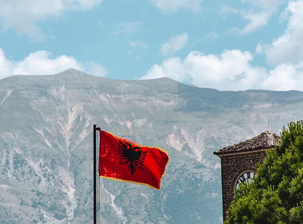 Albanian flag
