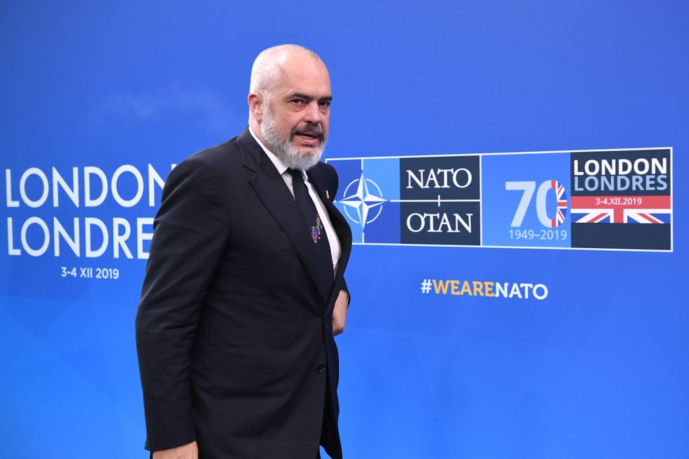 Albanian Prime Minister Edi Rama