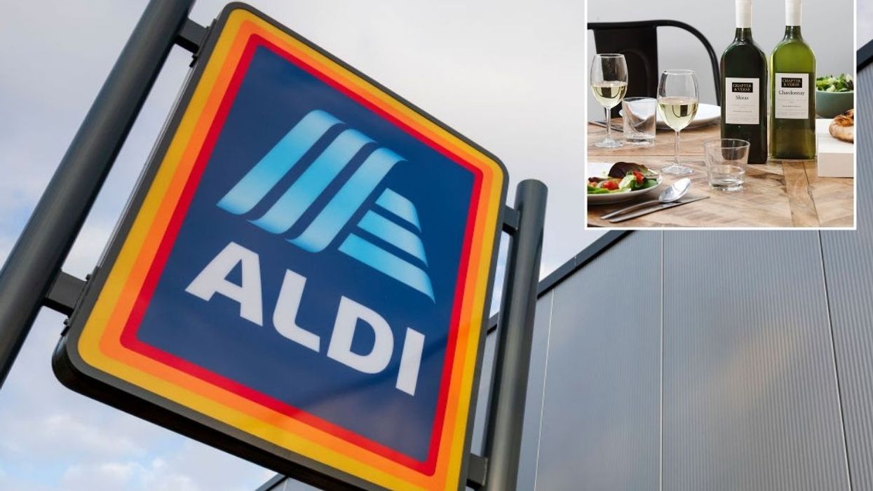 Aldi / Aldi flat recycled PET wine bottles