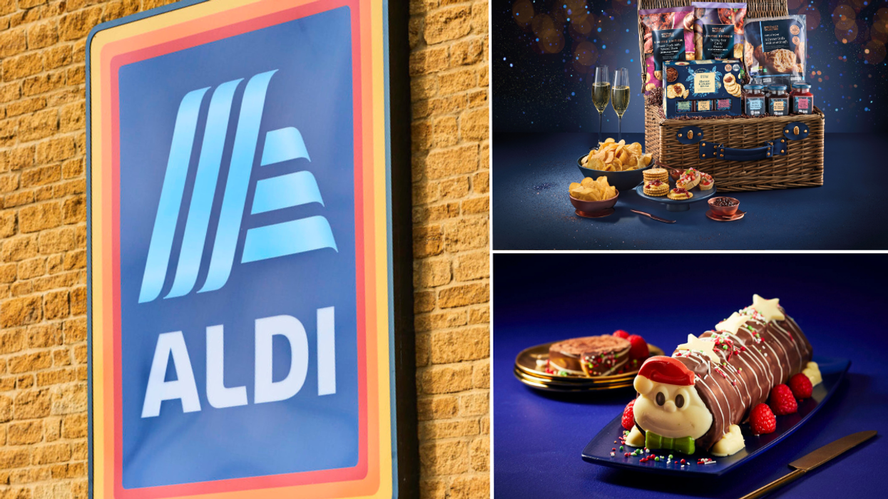 Aldi / Aldi hampers / Cuthbert cake