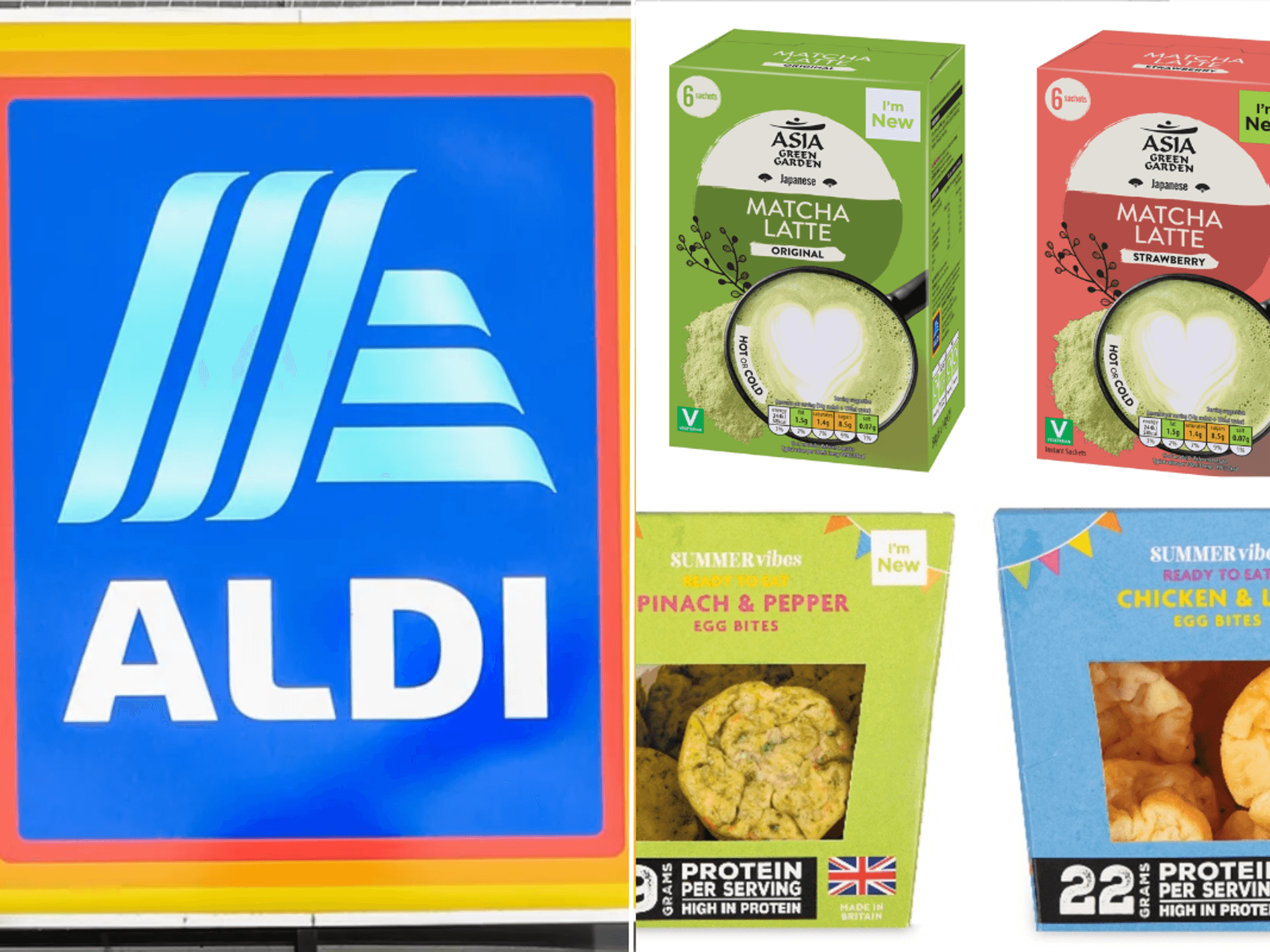 Aldi / Aldi Matcha Latte / Aldi Egg Bites