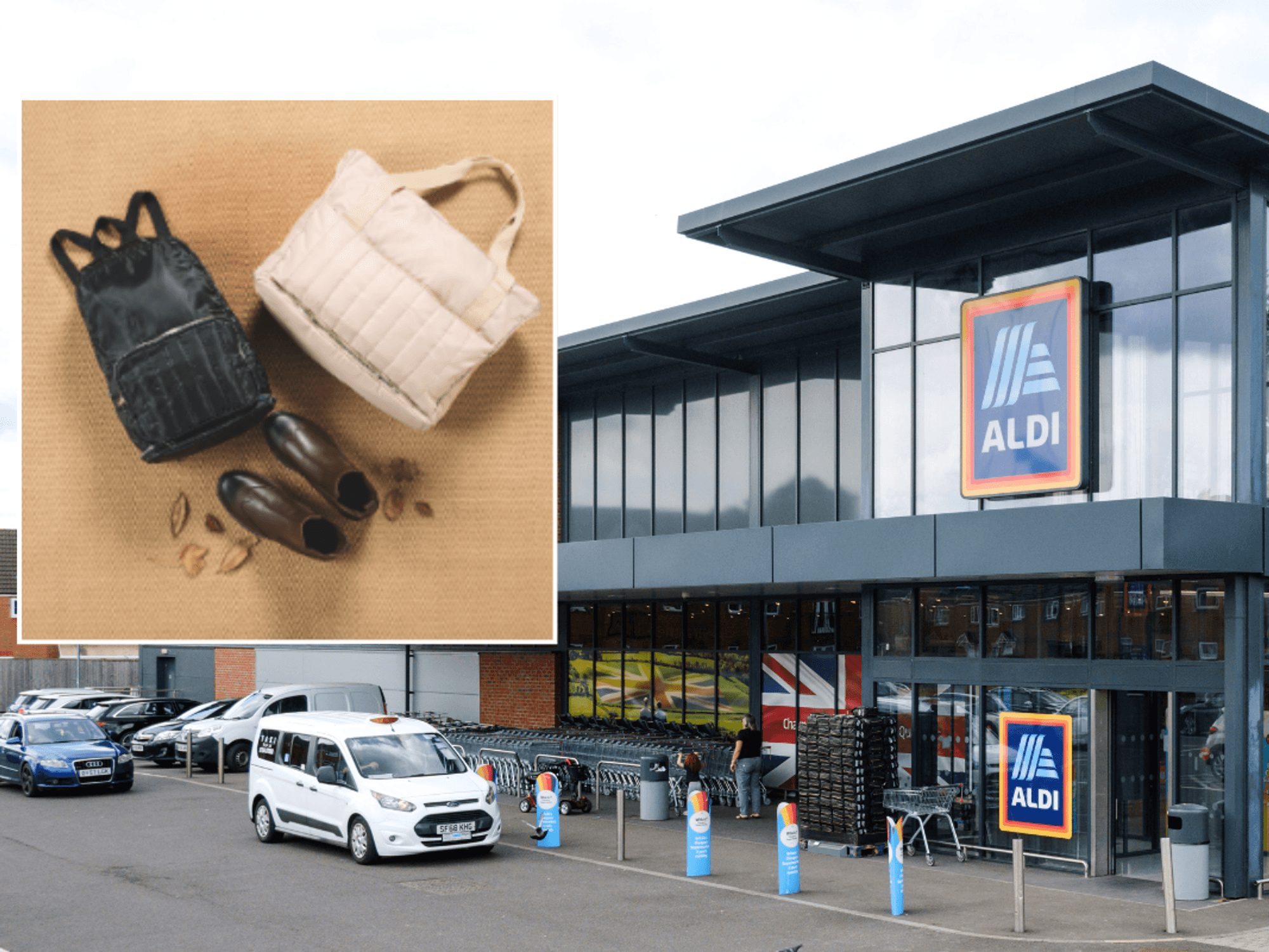 Aldi autumn range; Aldi store