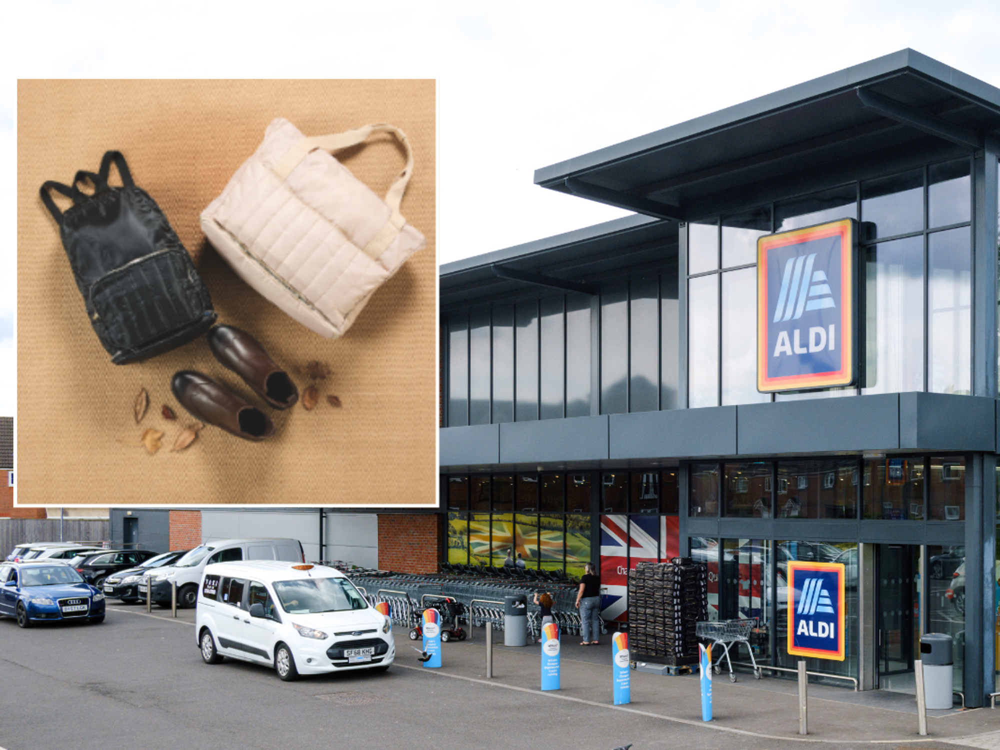 Aldi autumn range; Aldi store