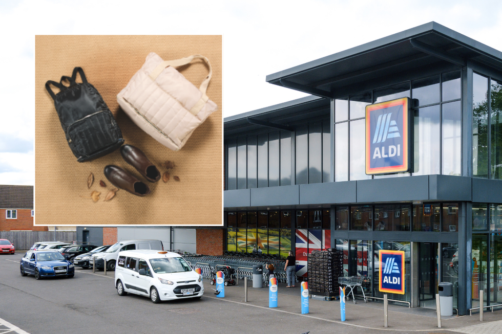 Aldi autumn range; Aldi store