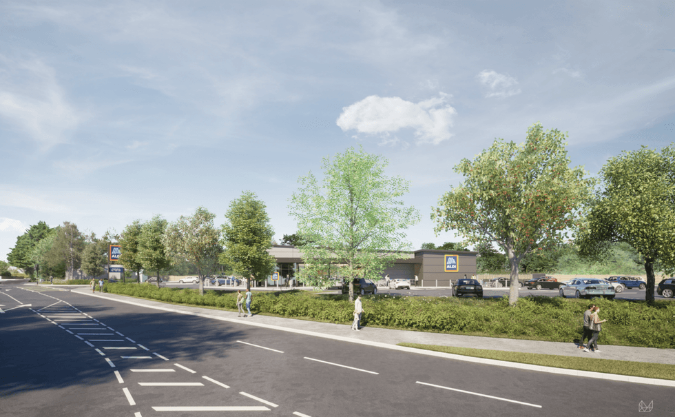 Aldi Canford Bottom