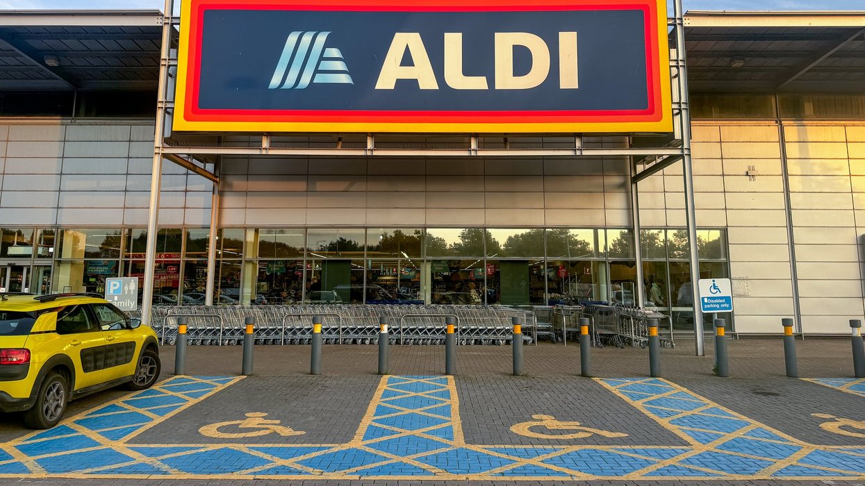 Aldi car park