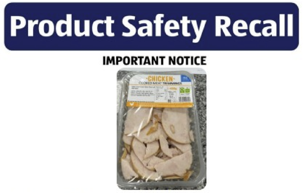 Aldi chicken recall