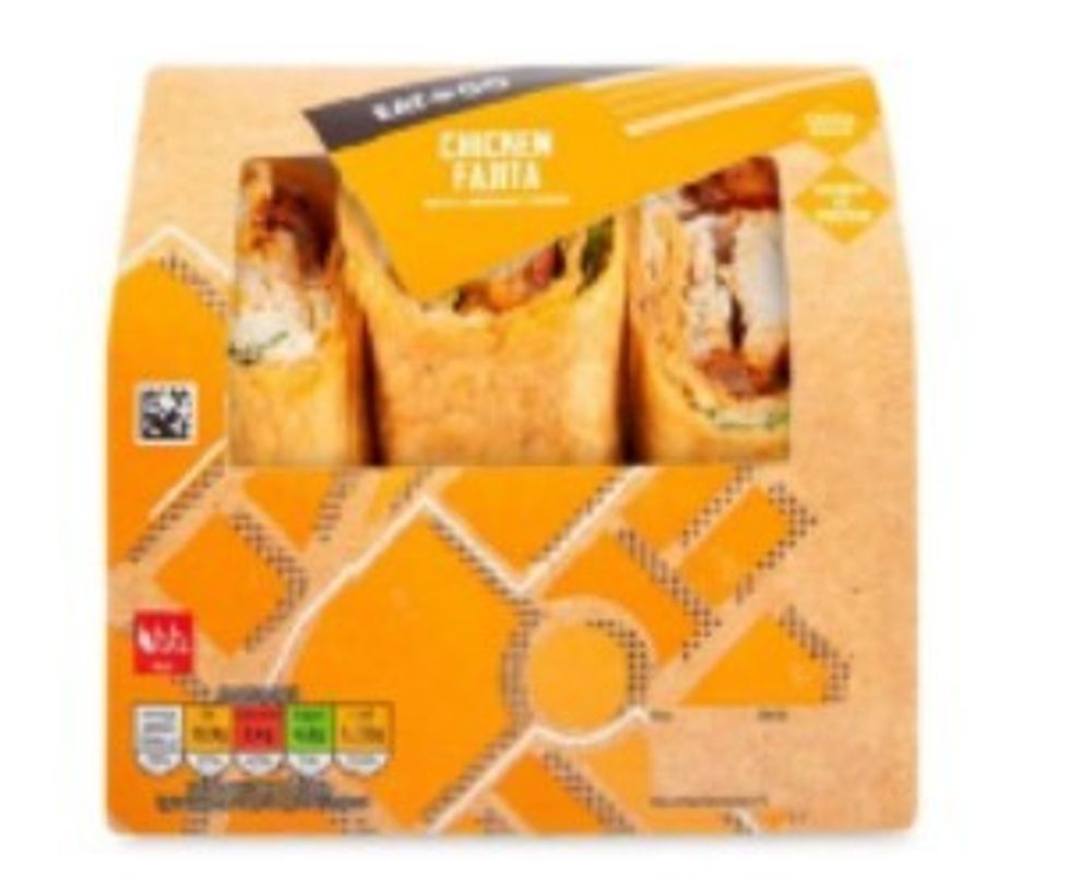 Aldi Chicken wrap