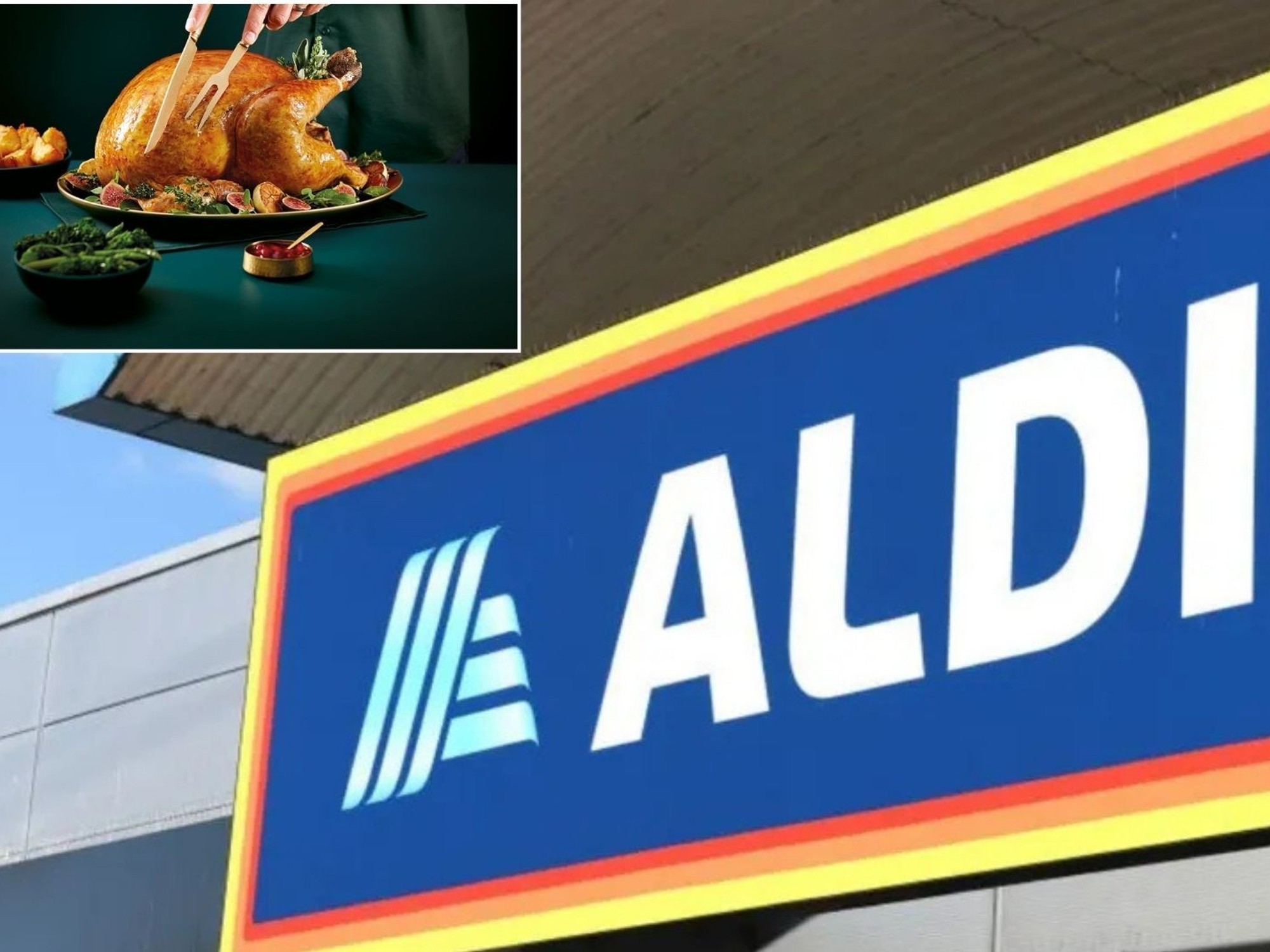 Aldi Christmas turkeys