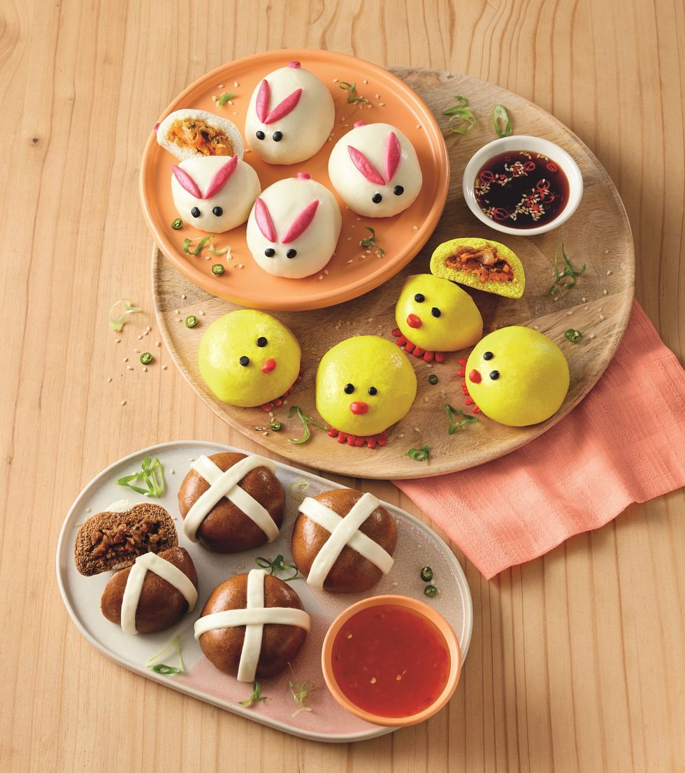 Aldi Easter bao buns
