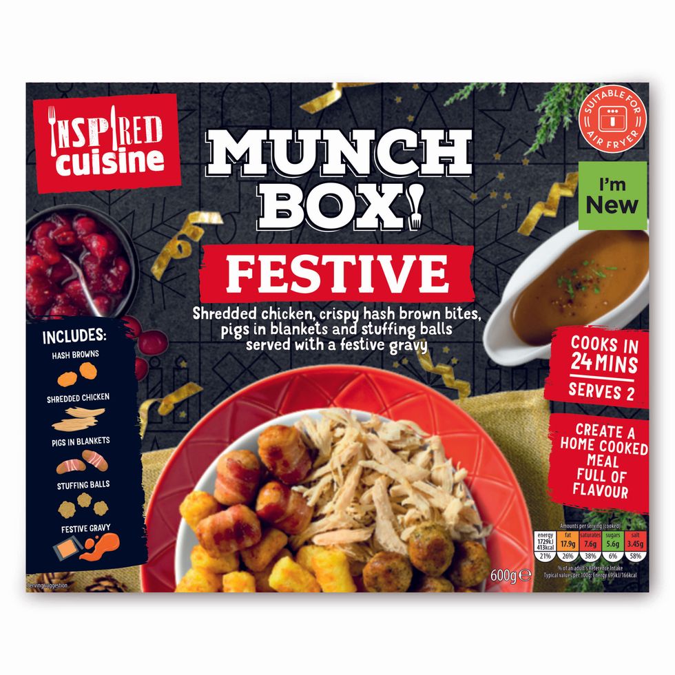 Aldi Inspired Cuisine Festive Munch Box