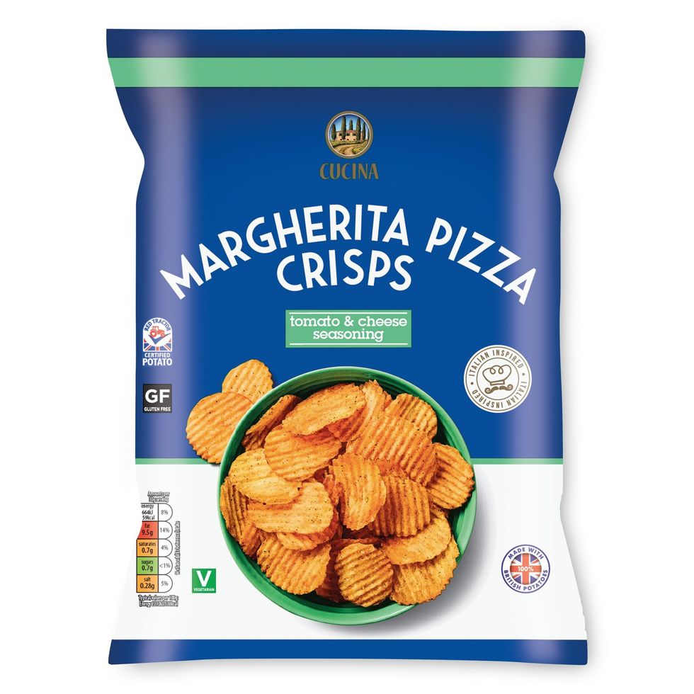 Aldi Margherita Pizza crisps