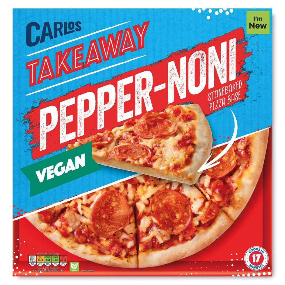Aldi Pepper-noni pizza