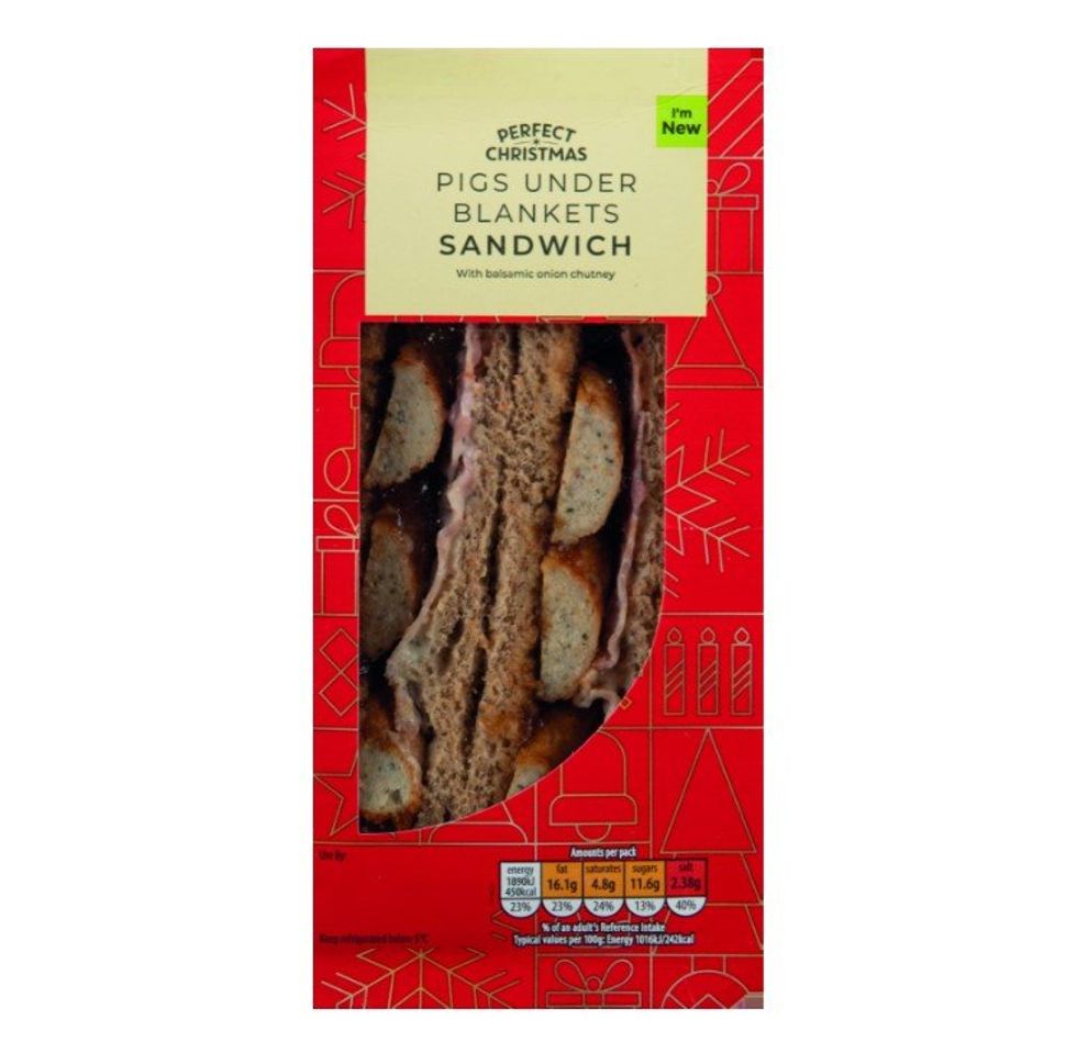 Aldi Pigs Under Blankets Sandwich