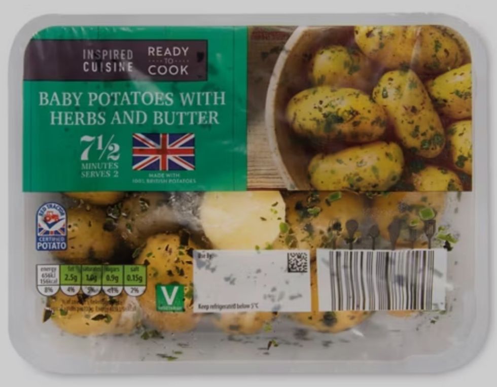 Aldi potatoes and butter