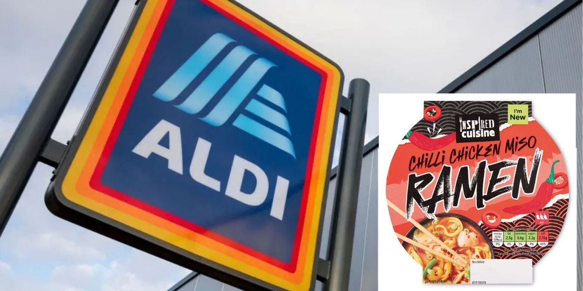 NextImg:Aldi launches first UK supermarket frozen ramen noodle range with prices starting at £1.99