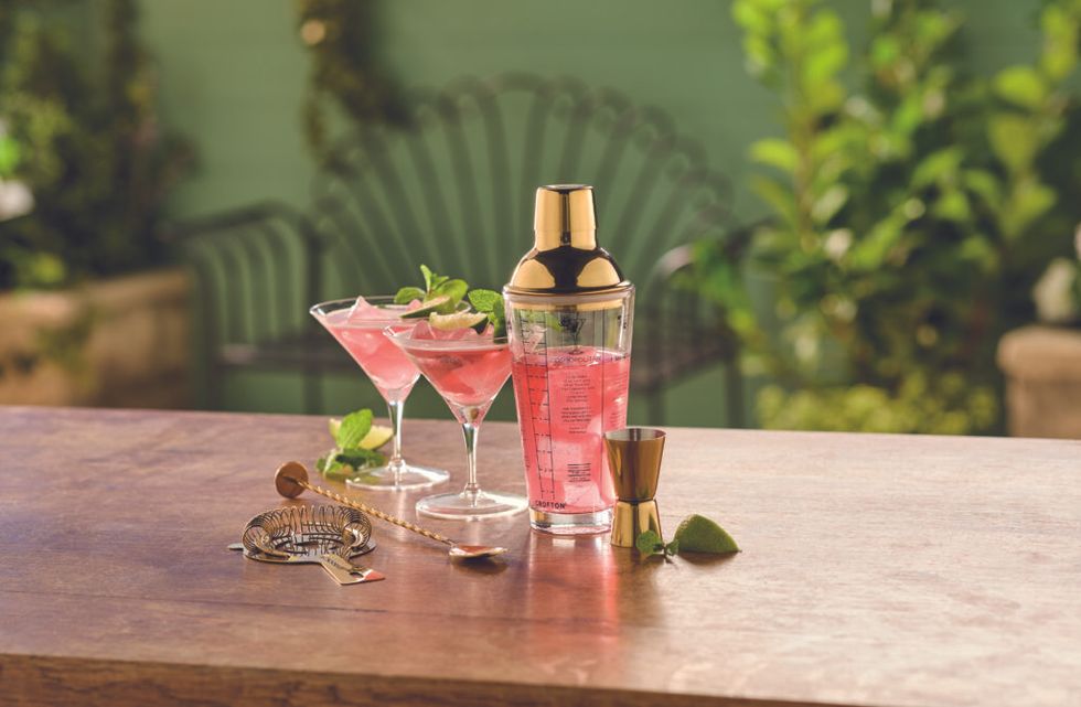 Aldi's Cocktail Shaker Set, Textured Outdoor Glasses and Jug