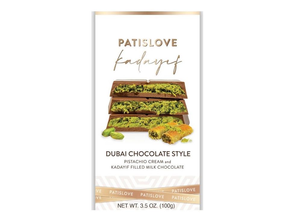 Aldi's Dubai Chocolate Style bar