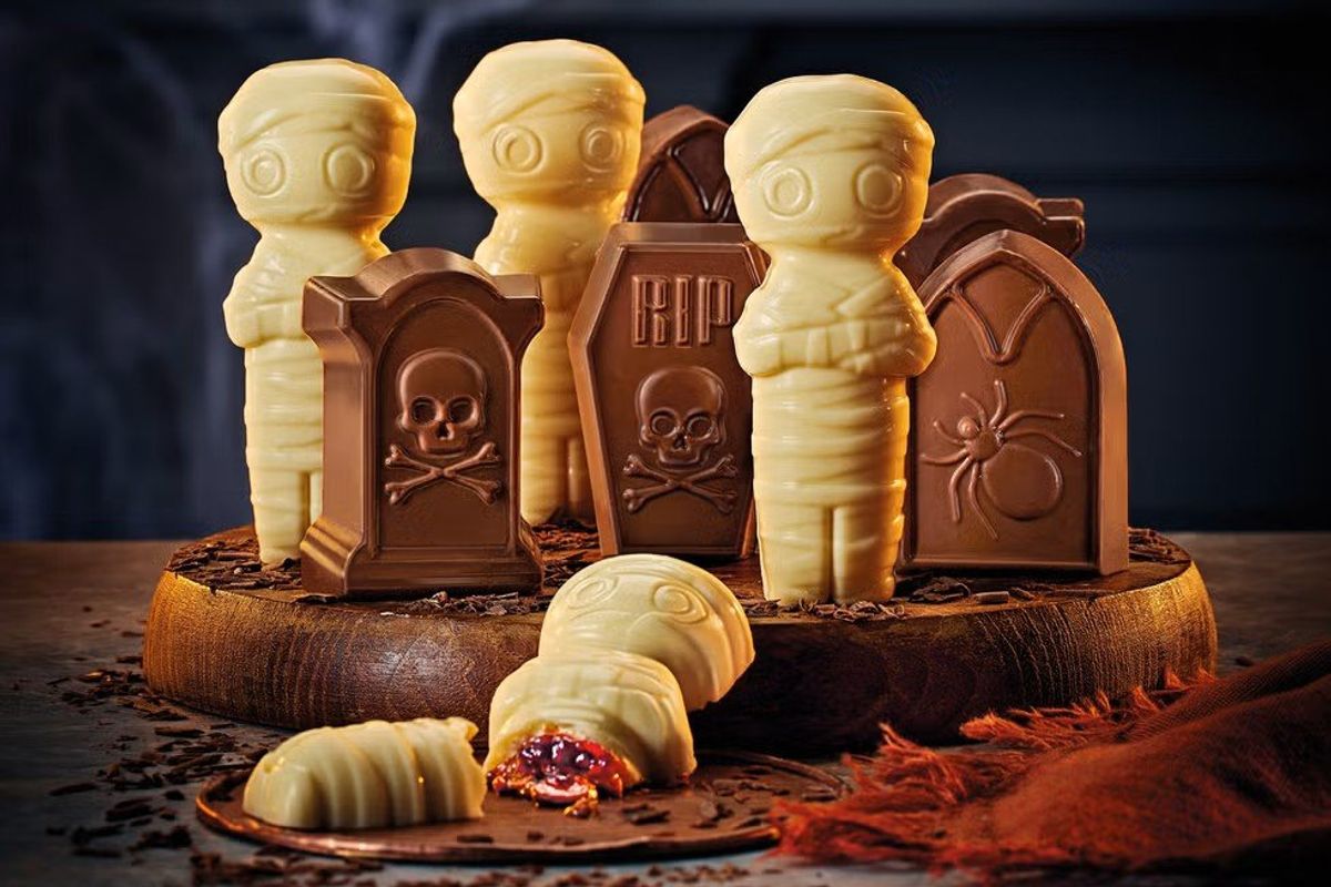 Aldi's Halloween Mummies & Tombstones