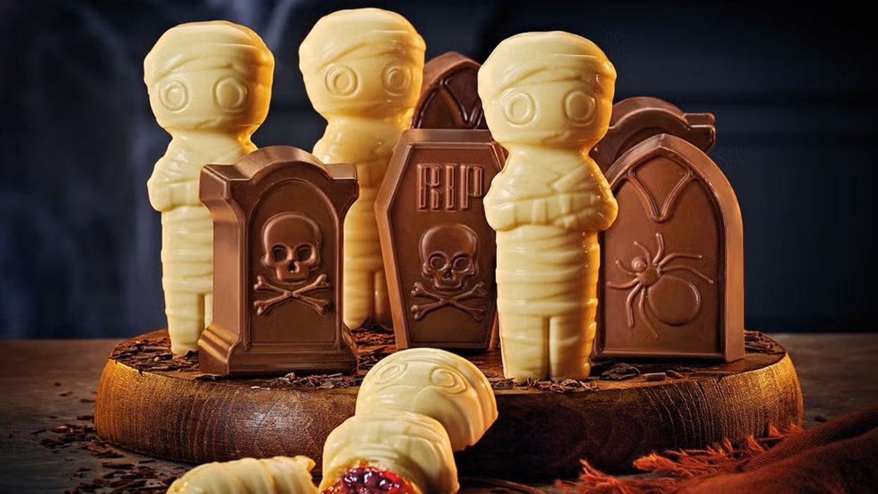 Aldi's Halloween Mummies & Tombstones