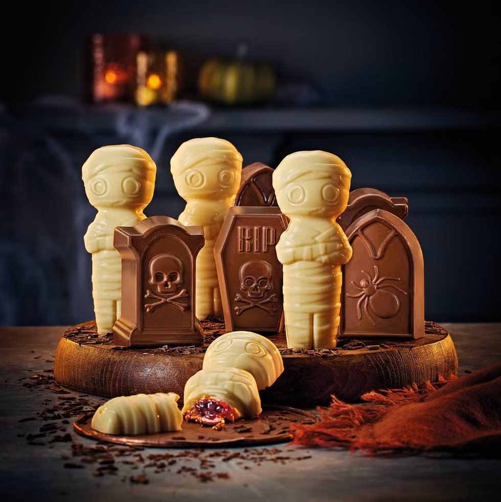 Aldi's Halloween Mummies & Tombstones