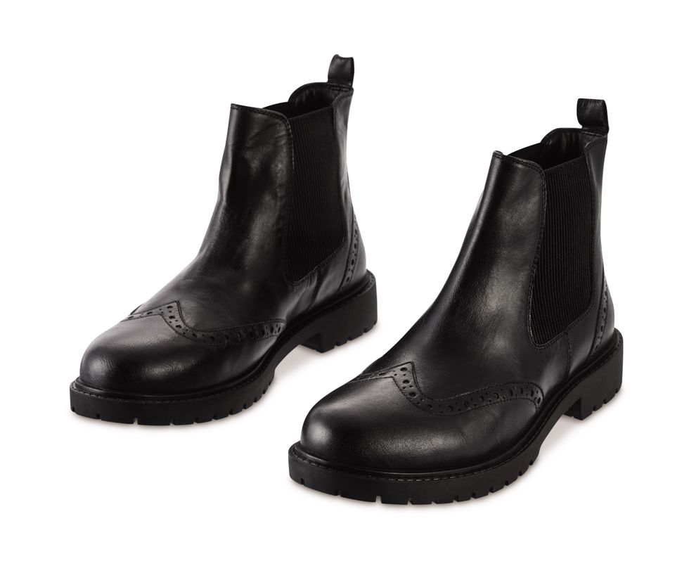 Aldi's Ladies\u2019 Leather Chelsea Boots